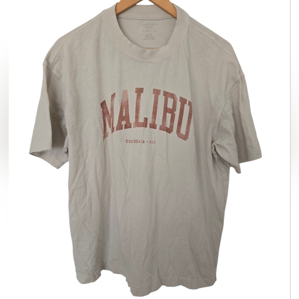 American Eagle Outfitters Beige Malibu Tee Size Medium